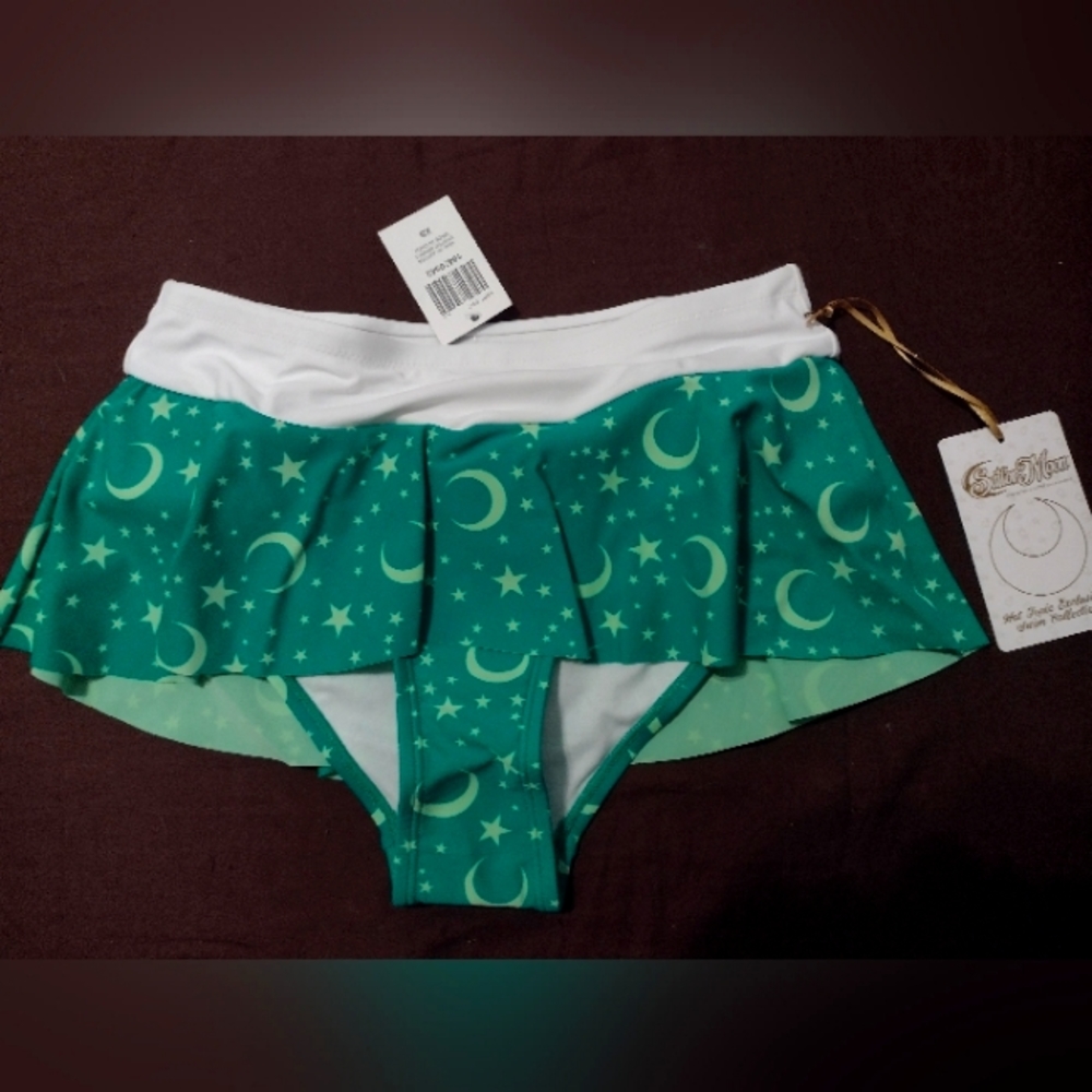 NWT Sailor Moon Sailor Jupiter Mako Swim Bottom